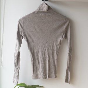 Fitted Cotton Turtleneck